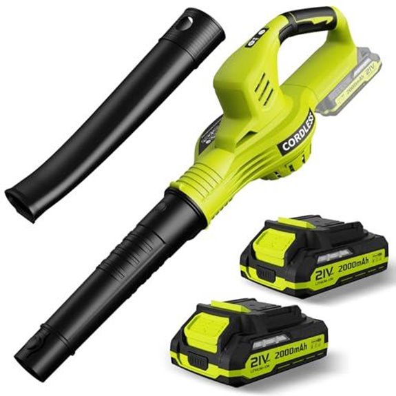 10 Best Lightest Cordless Leaf Blowers for 2027 2 cordless 21v leaf blower