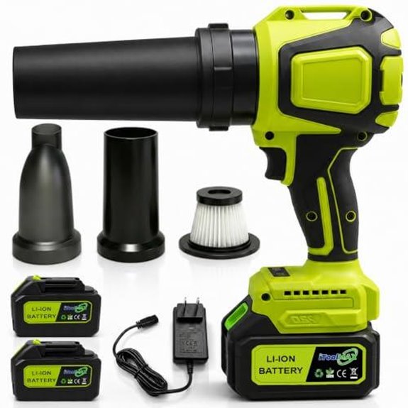 cordless 2 in 1 leaf blower