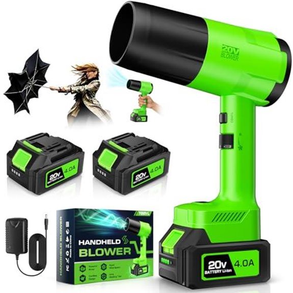 14 Best Biggest Leaf Blowers for 2027 5 cordless blower with two batteries
