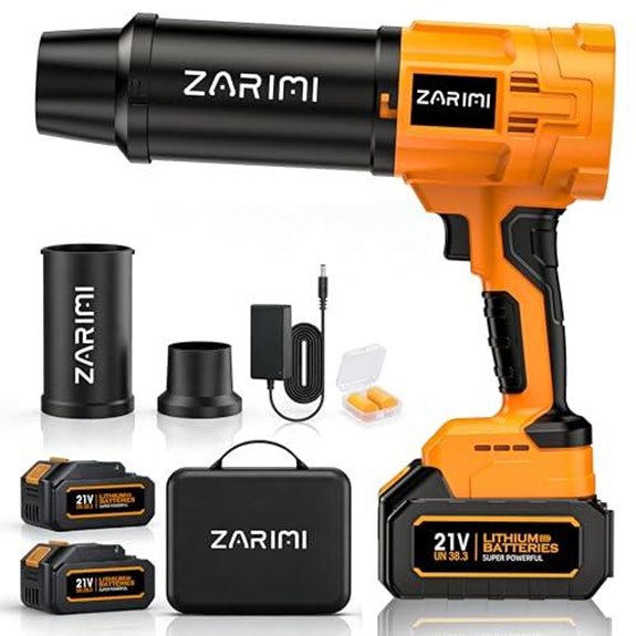 13 Best Stihl vs Husqvarna Handheld Leaf Blowers for 2027 13 cordless blower with two batteries