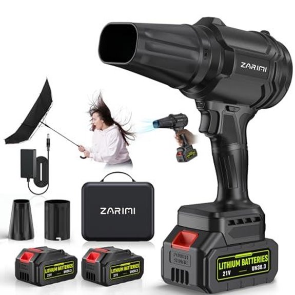 5 Best Strongest Leaf Blowers for 2027 3 cordless leaf blower with batteries