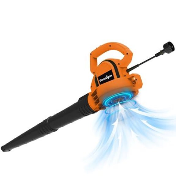 grasstigon 7 amp leaf blower