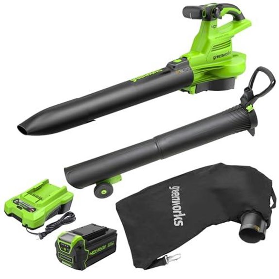 7 Best 5-Leaf Blower and Vacuum for 2027 1 greenworks 40v blower vacuum set