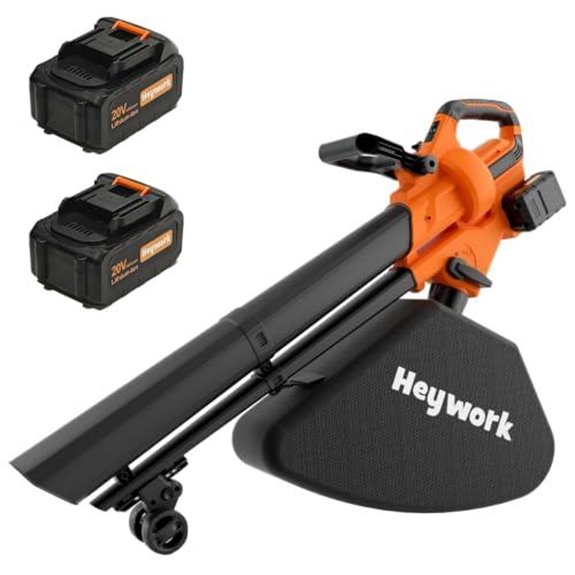 10 Best Cordless Leaf Blower Vacuum Mulcher Reviews UK for 2027 2 heywork 40v yard blower vacuum