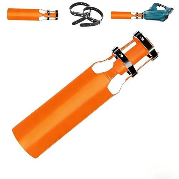leaf blower cylindrical nozzle booster