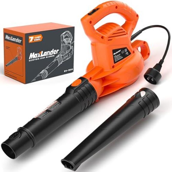 maxlander 7 amp leaf blower