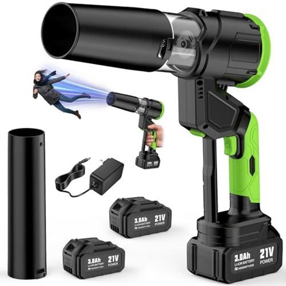 10 Best Lightweight Cordless Leaf Blowers for Seniors in 2027 7 neximvanuxn cordless blower with batteries