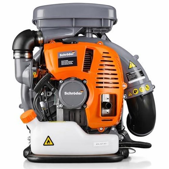 schr der sr 6400l gas blower