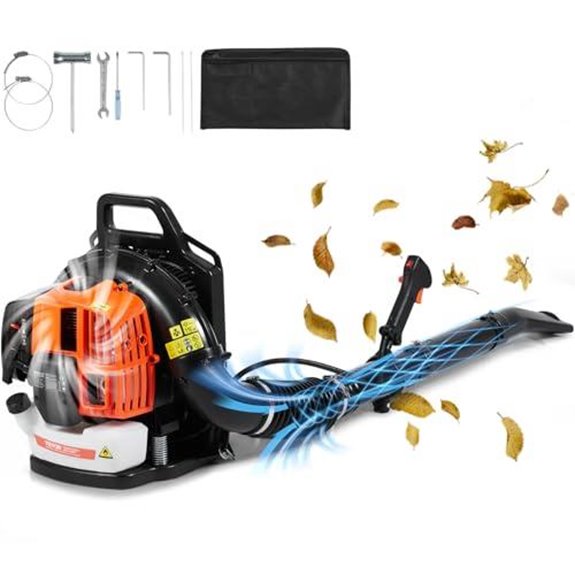 vevor 63cc gas leaf blower