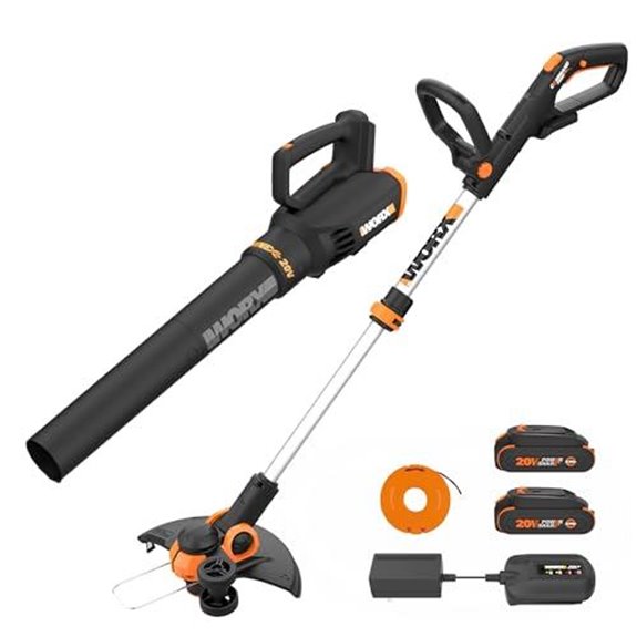 10 Best Battery Blowers for the Money in 2027 7 worx 20v trimmer blower kit